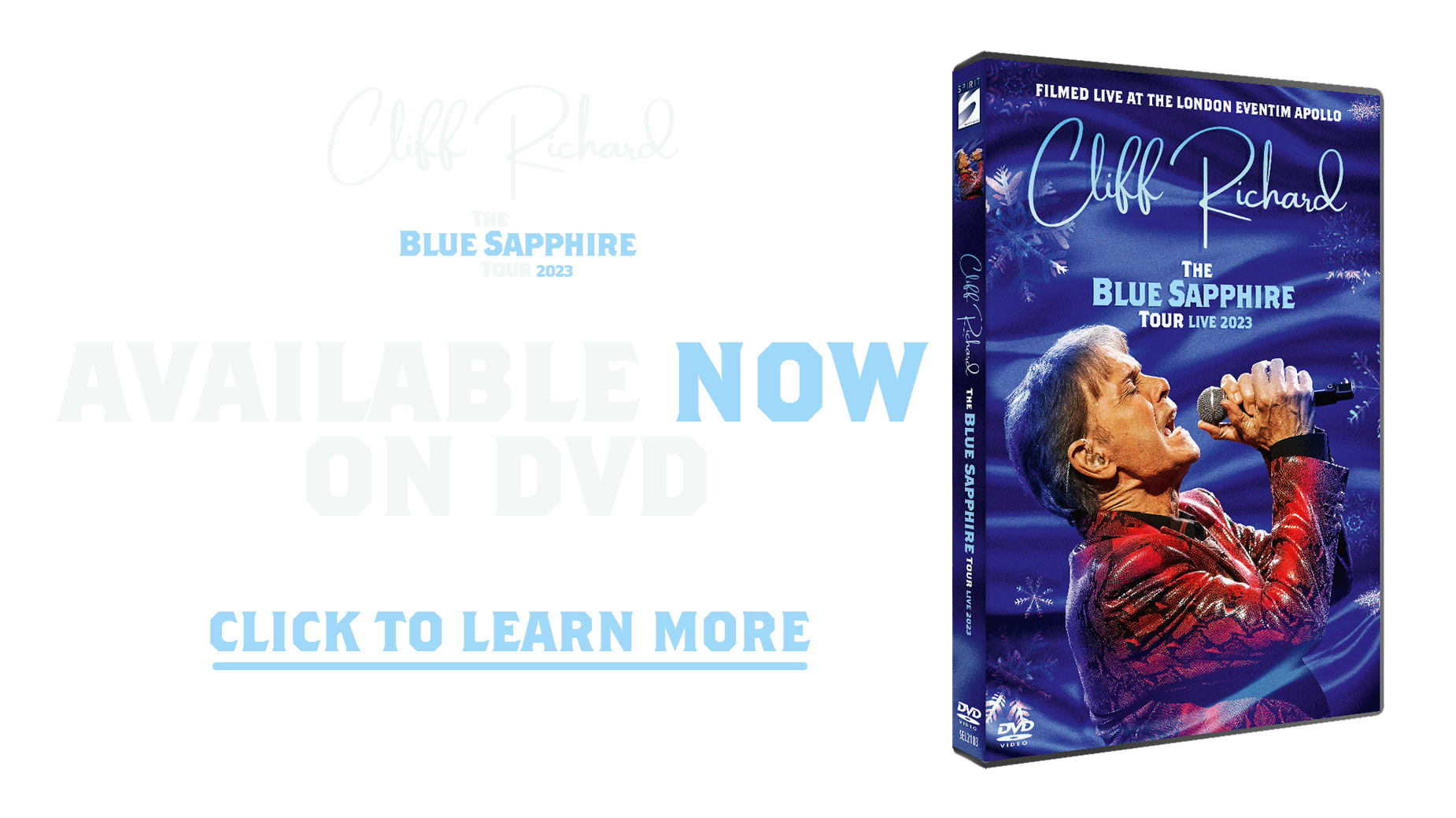 The Blue Sapphire Tour Live 2023 DVD - available now